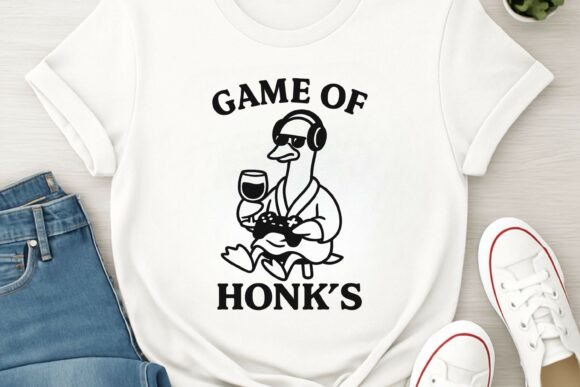 Download Game of Honks PNG – Funny Goose Gamer - Premium Bundle