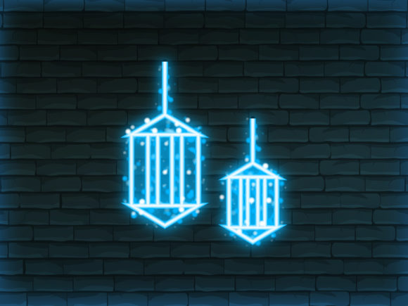 Download Ramadhan Neon Lamp Icon - Icon Collection