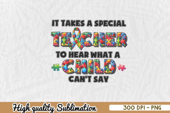 Download Special Teacher Autism Awareness PNG - Premium Resources