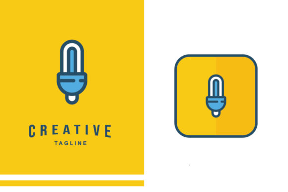 Download Ecology Icon - Neon Lamp - Icon Collection