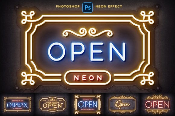 Download Neon Logo Mockups - Neon logo mockup Collection