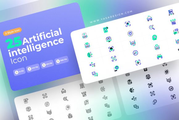 Download Artificial Intelligence Icon Set - Icon Collection
