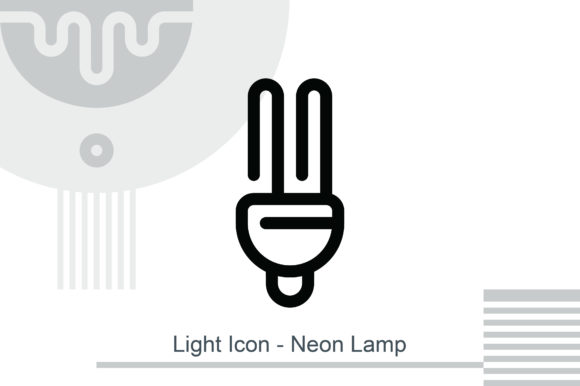 Download Light Icon - Neon Lamp - Icon Collection