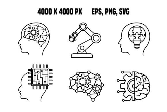 Download Artificial Intelligence Icons Set - Icon Collection