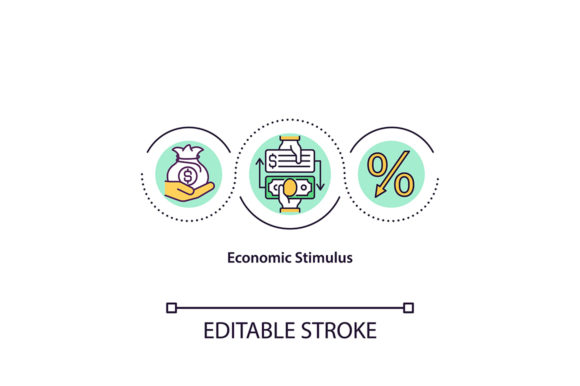 Download Economic Stimulus Concept Icon - Icon Collection