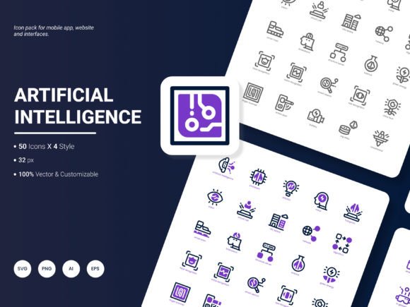 Download Artificial Intelligence Icon Pack - Icon Collection