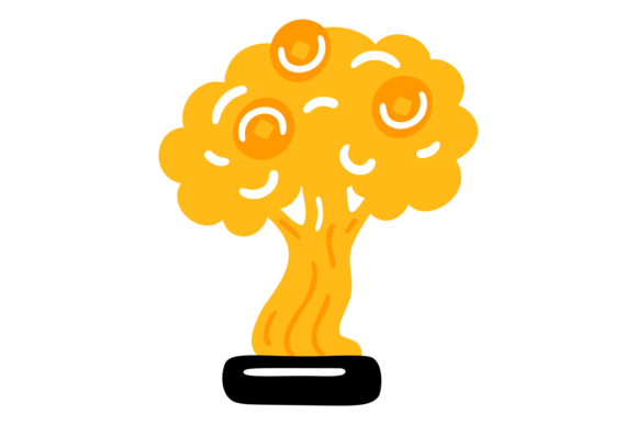 Download Money Tree Color Icon. Wealth Symbol. Go - Icon Collection